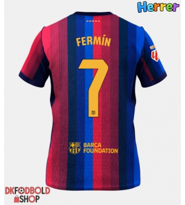 Barcelona Fermin Lopez #7 Hjemmebanetrøje 2026-27 Kort ærmer Barcelona Fermin Lopez #7 Hjemmebanetrøje 2026-27 Kort ærmer
